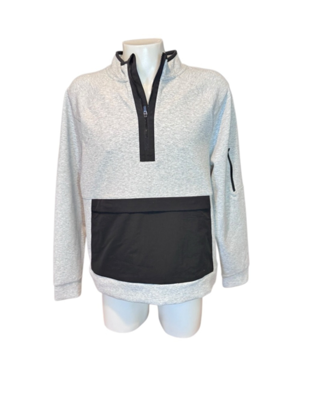 Men's DSG Pullover Sweatshirt XXL Gray Black
